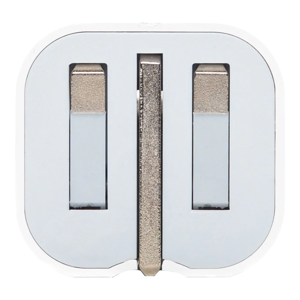 PF162 - Panther Force Folding Pin 20W Plug with USB-C & USB-A - Dual-Port Fast Charging