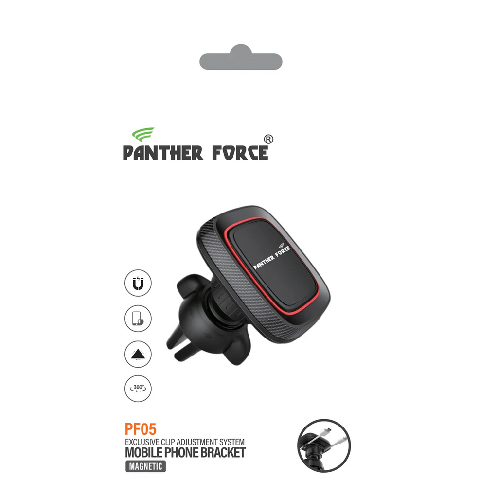 PF05 - Panther Force Square Magnetic Air Vent Holder - Strong Magnetic Grip