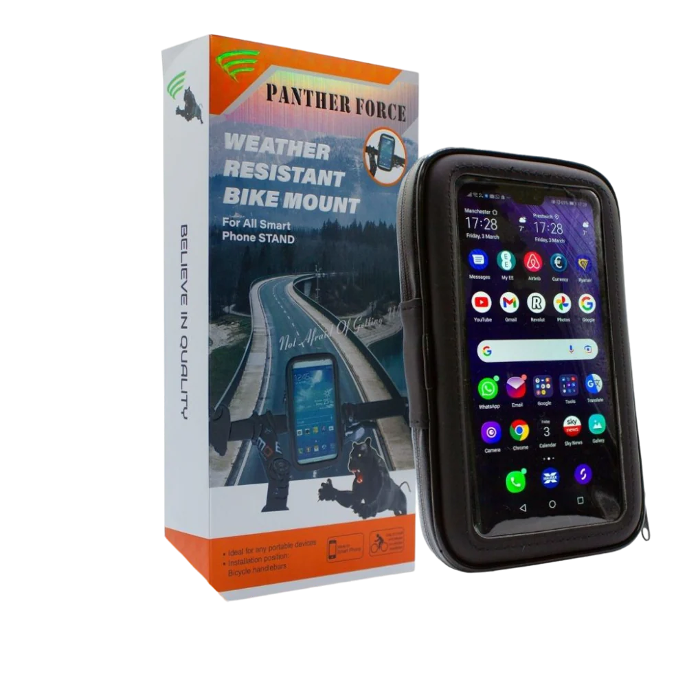 PF190 - Panther Force Bike Holder | Universal Phone Mount for Bicycle