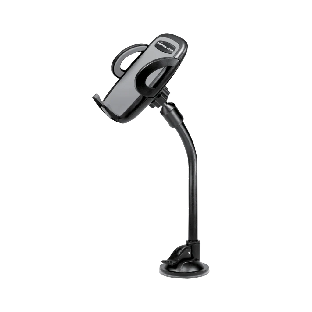 PF09- Panther Force Car Holder 360 Degrees Long Neck / Suction & Vent Mounted