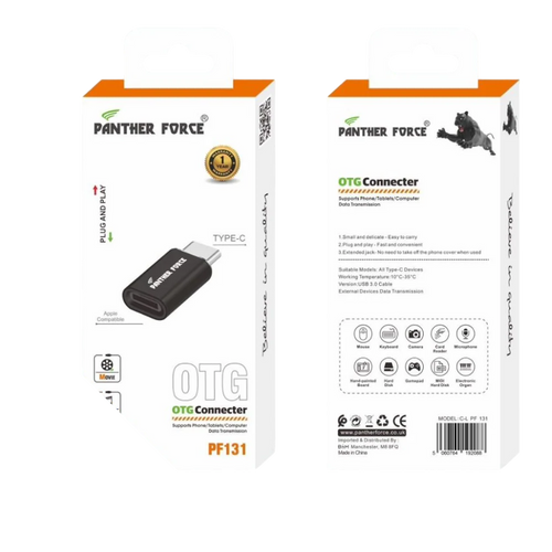 PF131 - Panther Force Type-C OTG Connector - High-Speed Data Transfer