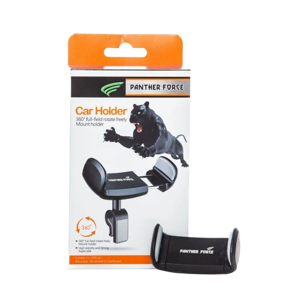 PF03 - Panther Force 360° Rotating Car Phone Holder | Universal Vent & Dashboard Mount