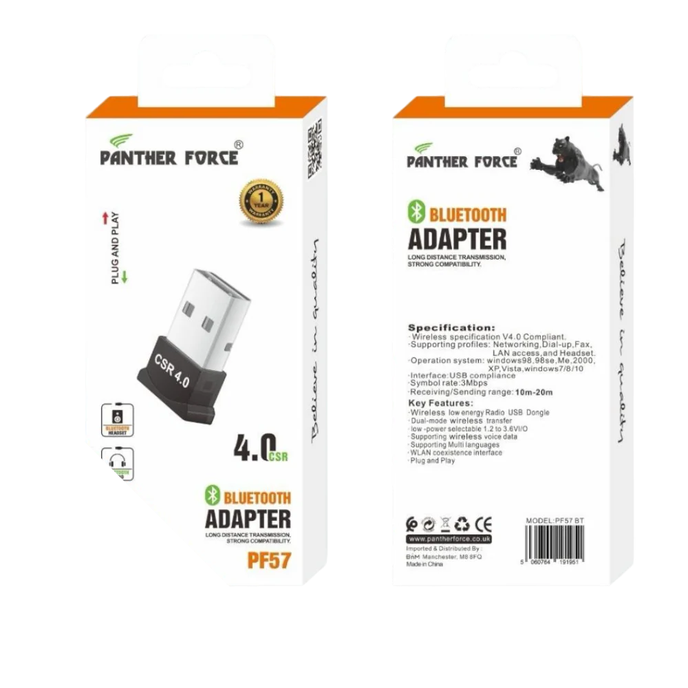 PF57- PANTHER FORCE BLUETOOTH ADAPTER