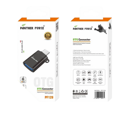PF129 - Panther Force OTG Connector - Universal Connectivity for USB Devices