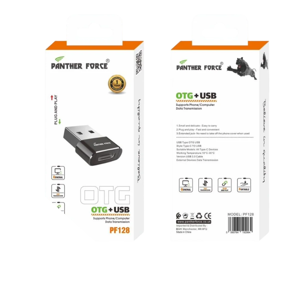 PF128 - Panther Force OTG USB-C TO USB