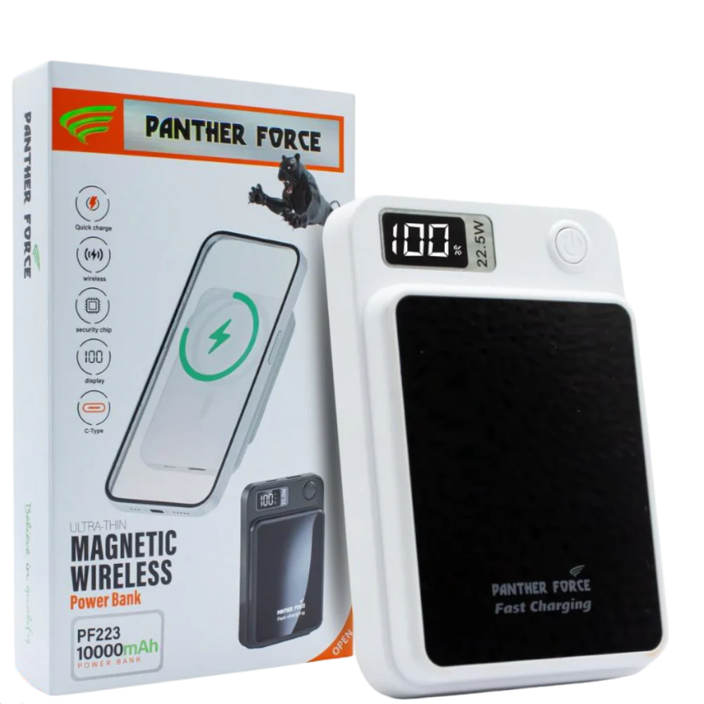 PF223 - Panther Force MagSafe 10,000 mAh Power Bank
