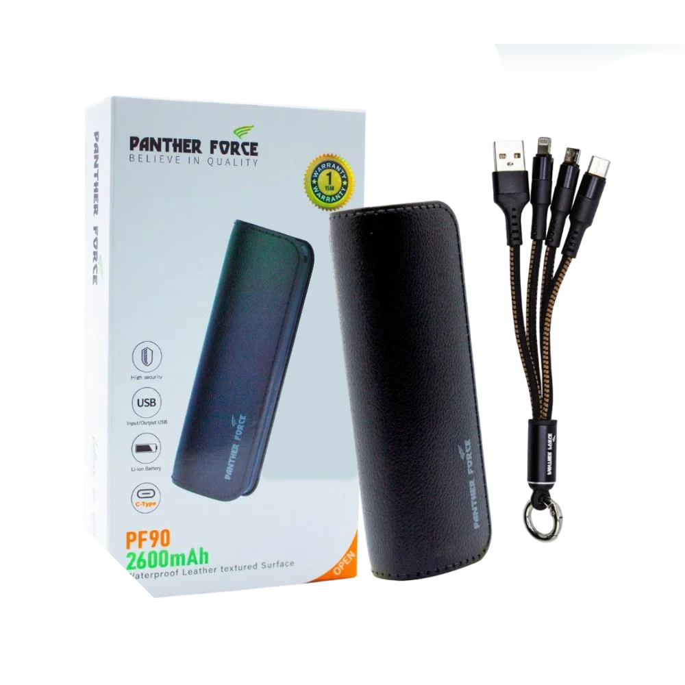 PF90 - Panther Force 2600 mAh Mini Power Bank