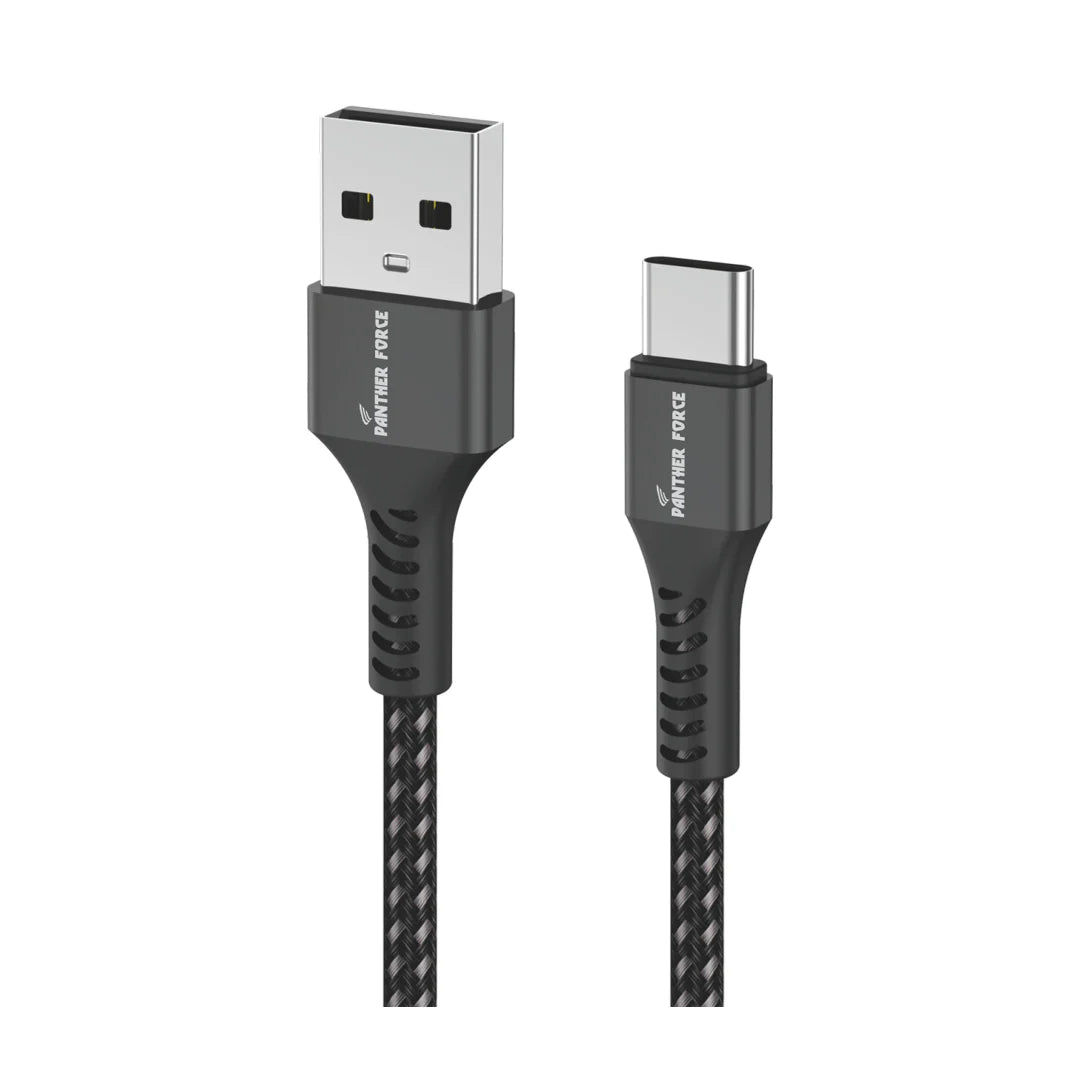 PF13 - Panther Force 3A 1M Cable for Type-C - Extended Length for Convenient Charging