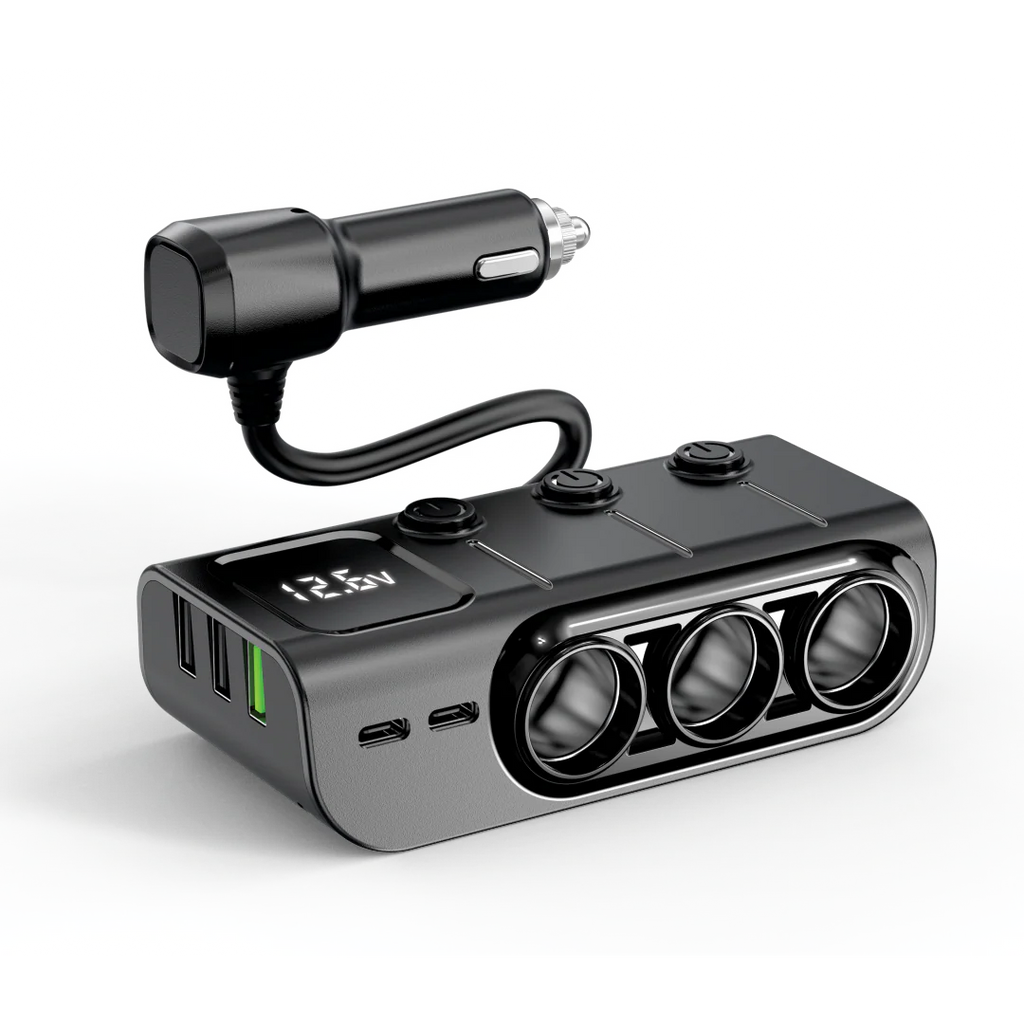 PF14 - Panther Force 120W Multi-Port Fast Car Charger