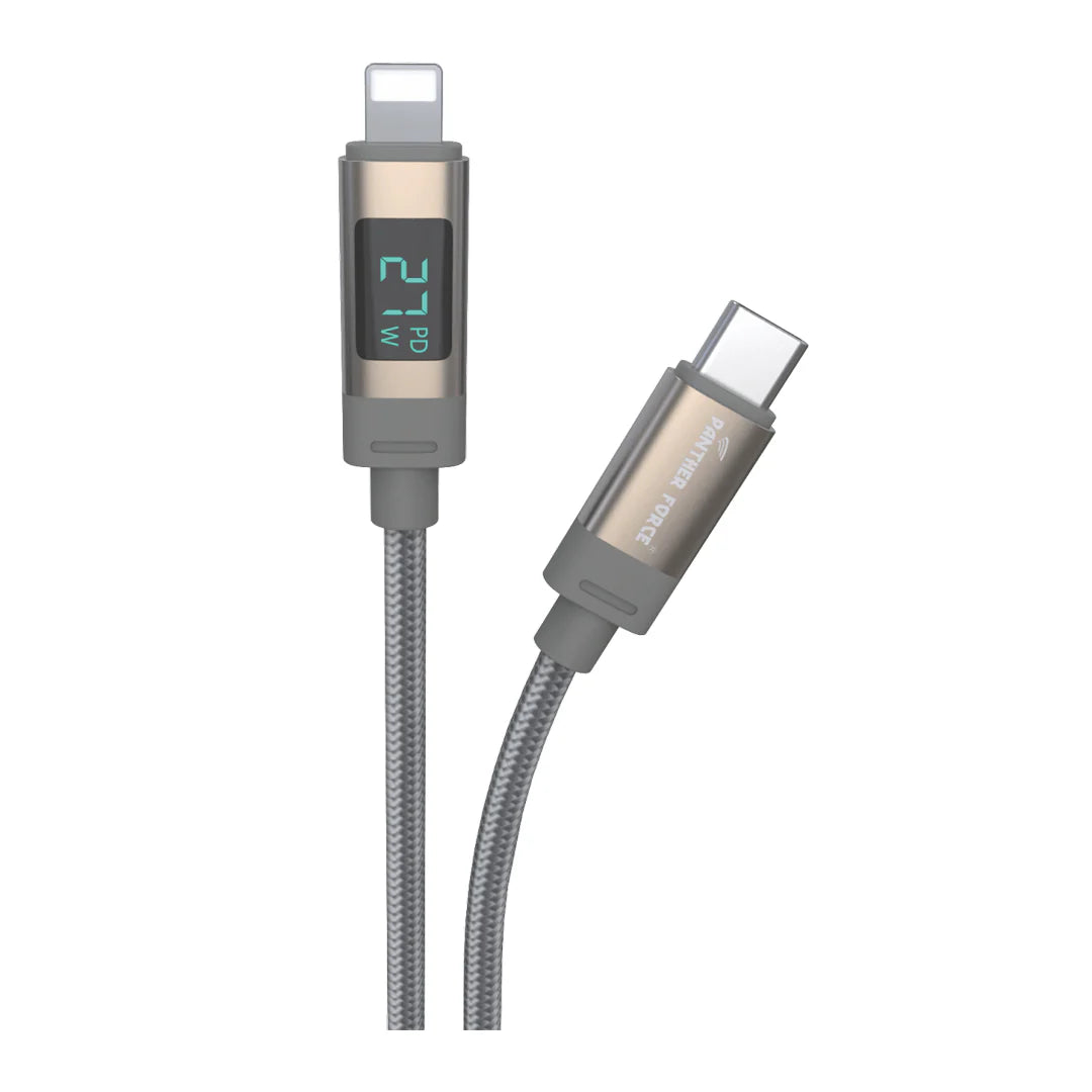 PF149 - Panther Force LED Indication 27W USB-C to Lightning Cable