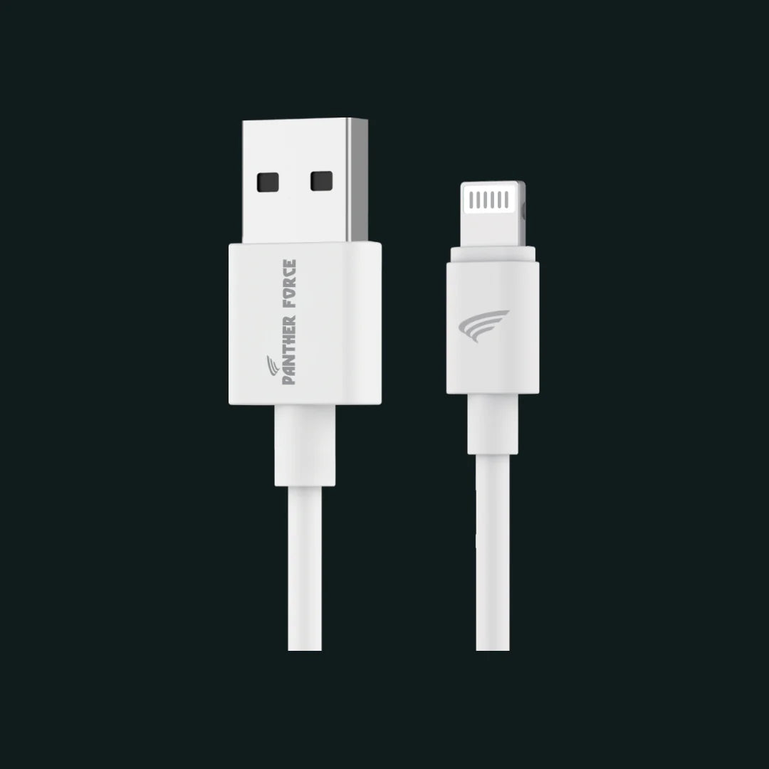 PF16 - Panther Force 2M Cable for iPhone - Fast Charging & High-Speed Data Transfer