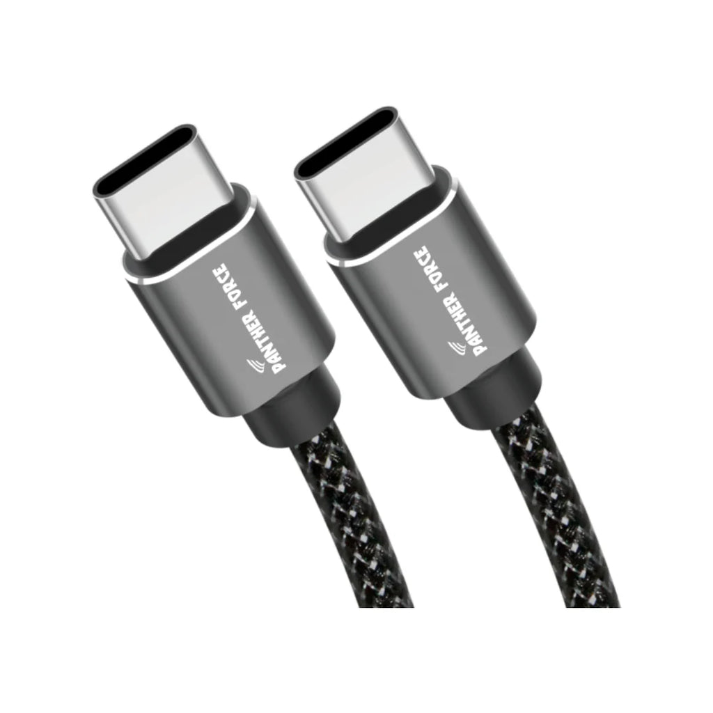 PF173 - Panther Force 65W USB-C Cable 2M Fast Charging & Data Transfer